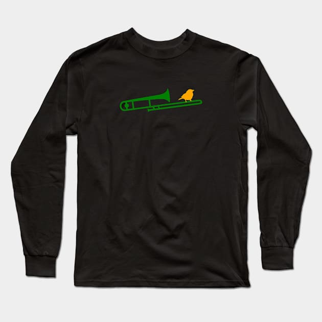 Trombone Long Sleeve T-Shirt by janno